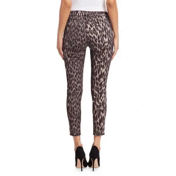 L'AGENCE Leopard Print Ankle Pants - Picture 4 of 8